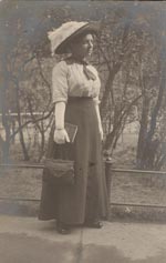 Frau im Park Frau im Park