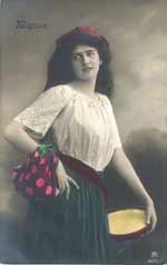 Frau mit Tamburin Frau mit Tamburin