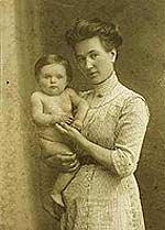 Portrait von Mutter mit Kind Portrait von Mutter mit Kind