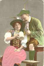 Er und Sie in Tracht Er und Sie in Tracht