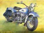 altes Motorrad, Harley Davidson altes Motorrad, Harley Davidson