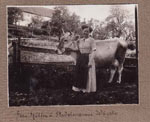 Frau mit Kuh Frau mit Kuh