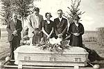 Funeral gathering Funeral gathering