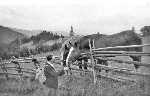 Mann mit Pferd Mann mit Pferd