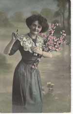 Frau mit Finger Frau mit Finger