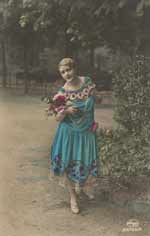 blaues Kleid blaues Kleid