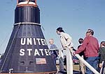 a mercury space capsule a mercury space capsule