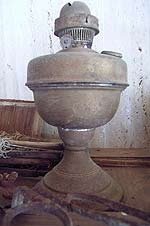 Urige, alte Gaslampe in Nostalgie Urige, alte Gaslampe in Nostalgie