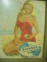 Blechschild Werbung Blendax Blechschild Werbung Blendax