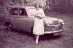 Auto mit Frau Auto mit Frau